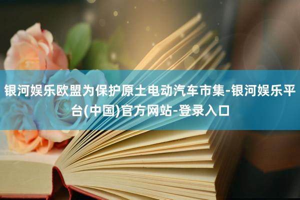 银河娱乐欧盟为保护原土电动汽车市集-银河娱乐平台(中国)官方网站-登录入口